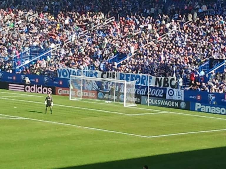 Montreal Impact fans make clear their dissatisfaction with Amway Canadian Championship loss in Toronto -
