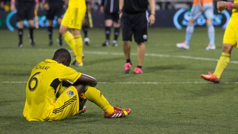 Columbus Crew "not throwing in the towel," but playoff hopes faint after home loss to KC -