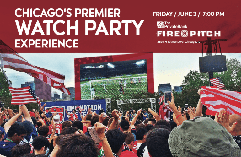 Indoor/Outdoor Copa America Kickoff Watch Party Set for The PrivateBank Fire Pitch! -