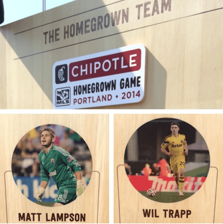Trapp, Lampson to feature in MLS Chipotle Homegrown Game tonight -