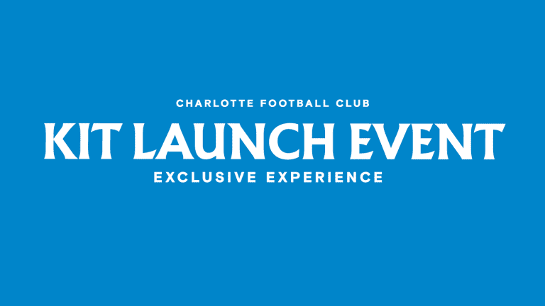 Exclusive Experience for the Charlotte FC Kit Launch Event