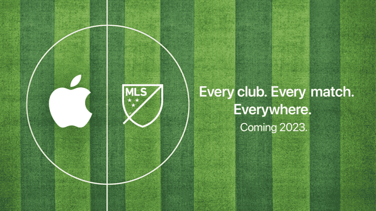 Full access to MLS streaming service on Apple TV app with 2023 season ticket membership account