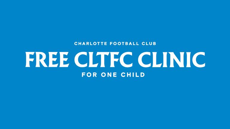 Free Charlotte FC Clinic for One Child