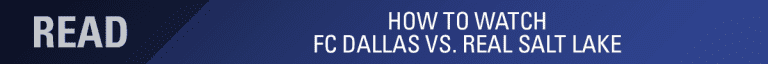 INJURY REPORT pres. by Texas Health Sports Medicine: FC Dallas vs Real Salt Lake | 7.27.19 -