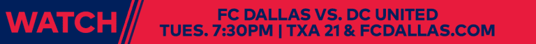 LINEUP NOTES: FC Dallas vs. DC United | 7.4.17 -