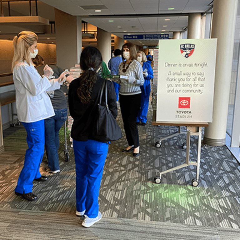 Taking Care of Those Taking Care of Our Community in Partnership with Toyota: Pizza to Texas Health Presbyterian Hospital Plano -
