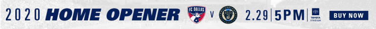 Five FC Dallas Home Games You Don't Want to Miss in 2020 -