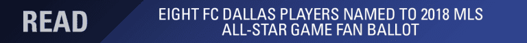 ALL-STAR: Five Reasons to Vote for FC Dallas winger Roland Lamah -