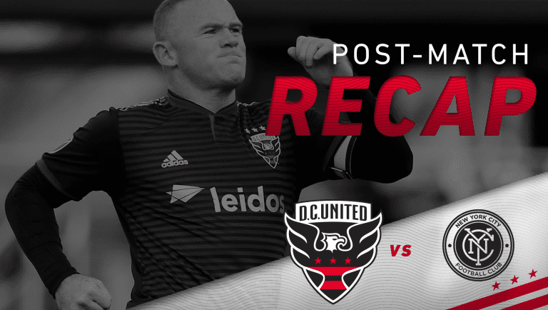 Rooney's brace and Acosta's magic sends United to the playoffs after 3-1 win over NYC -