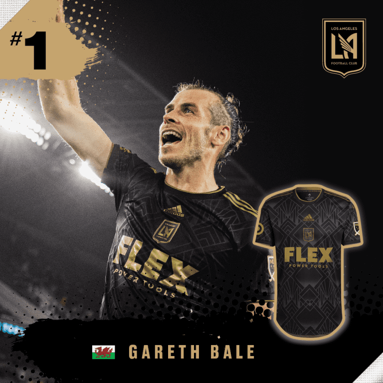 No. 1 Gareth Bale
