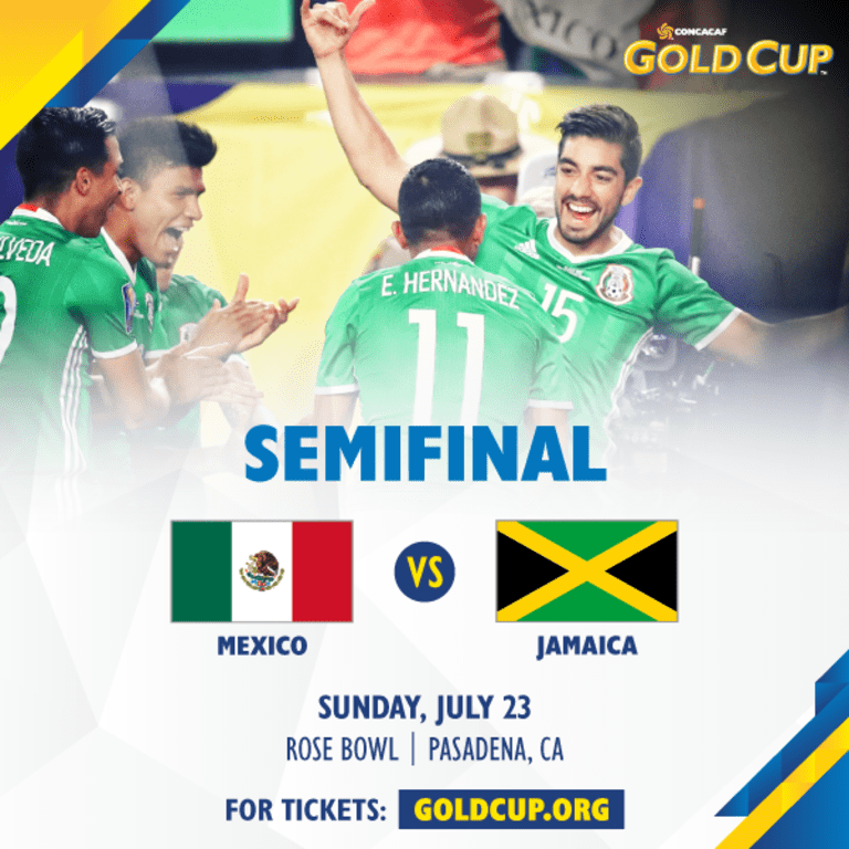 Match Preview: Mexico and Jamaica meet at Rose Bowl Stadium for Gold Cup Semifinal -