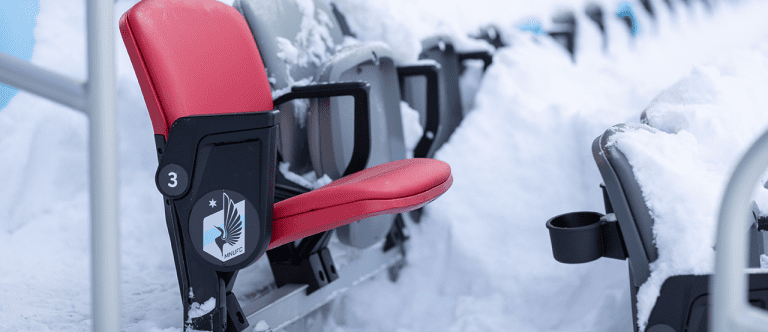May Community Roundup - Red seat in the snow