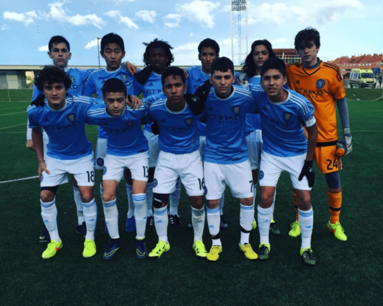New York City FC’s Academy completes Tournament in Spain -