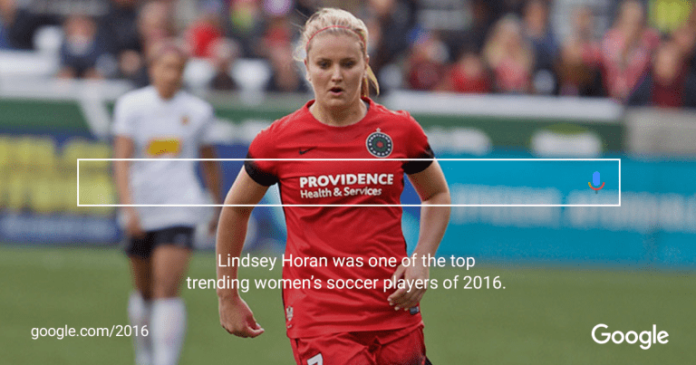 Timbers along with Thorns FC's Allie Long, Lindsey Horan among top trends in Google's Year in Search in 2016 -