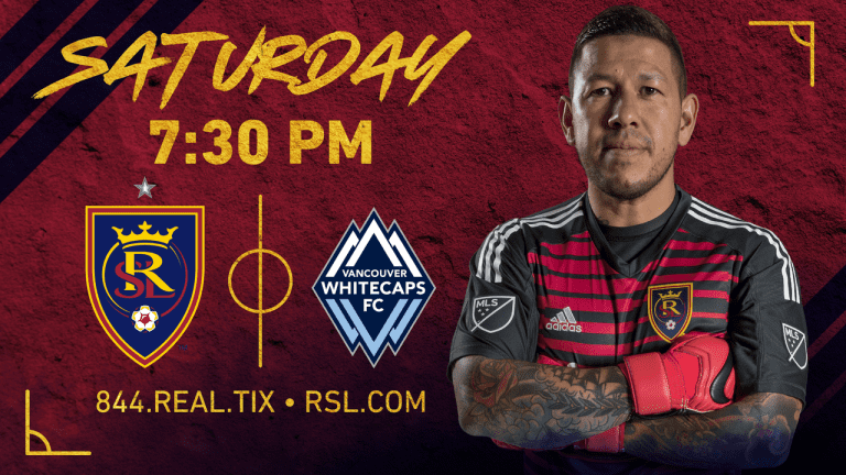 Real Salt Lake Hosts Vancouver Saturday at the RioT -