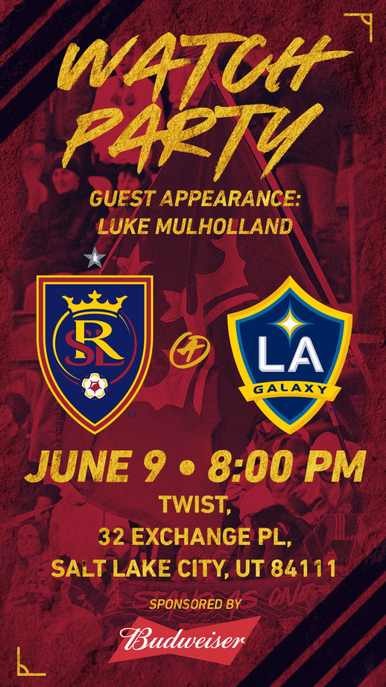 RSL Watch Party: June 9, 2018 -
