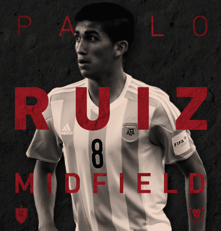 Real Salt Lake Signs 19-Year-Old Midfielder Pablo Ruiz -