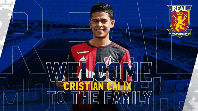 Real Monarchs SLC Acquires Cristian Calix on Loan for Remainder of 2019 Season -