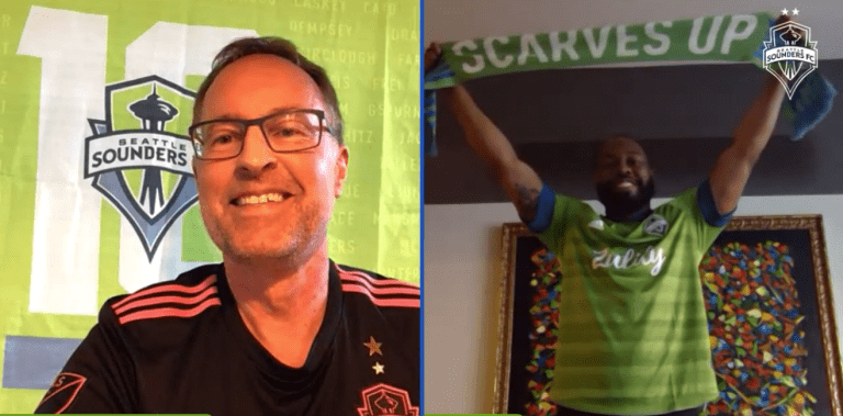 Sounders FC partner with local artist Teddy Phillips for BLM captain's armband -