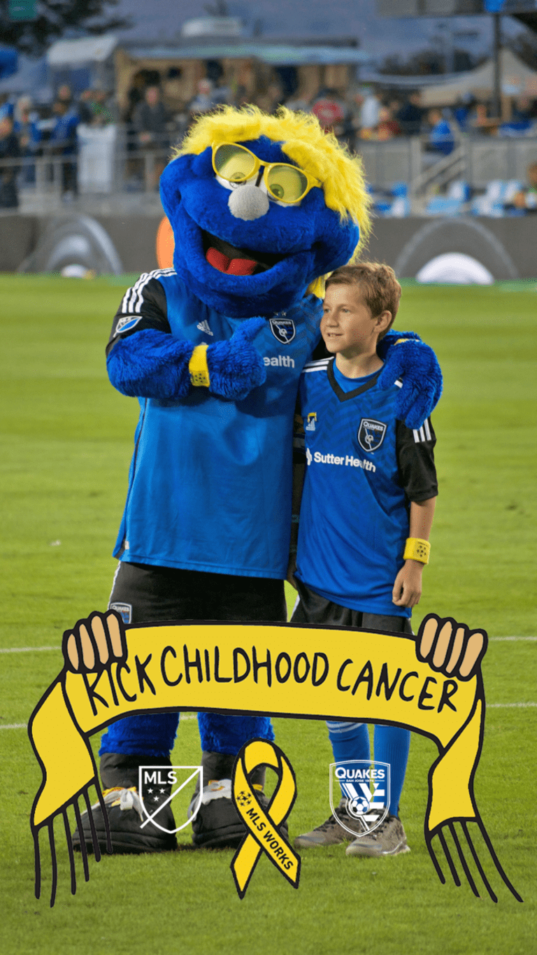 FEATURE: Custom Snapchat Filter & #KickChildhoodCancer Scarves Available at Saturday's Match vs. Sporting KC -