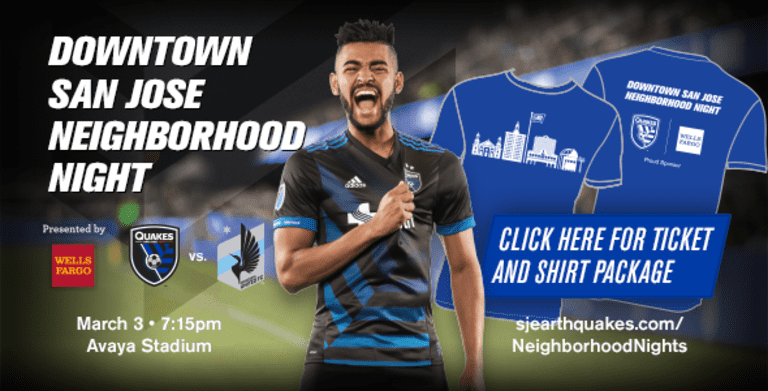 FEATURE: Celebrate Downtown Neighborhood Night with the Quakes! -