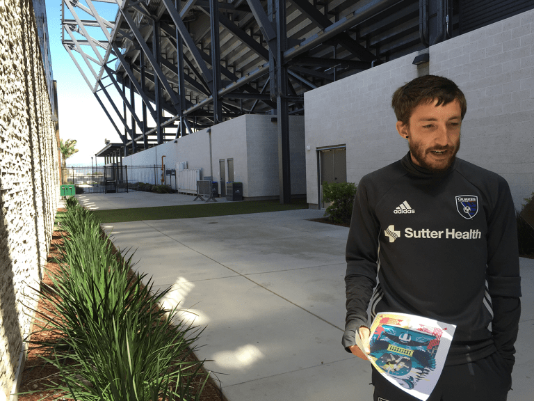 Earthquakes Assistant Kit Man Eric Weber Creates 20th Anniversary Match Poster -