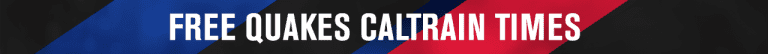 NEWS: Earthquakes to Offer Chartered Caltrain to July 29 Match -