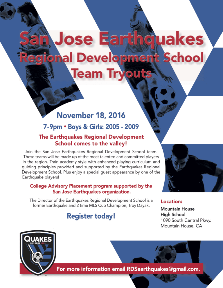 YOUTH TRYOUTS: RDS West Coast Soccer Club to host '05-'09 tryouts -