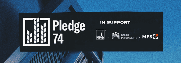 pledge74 homepage banner