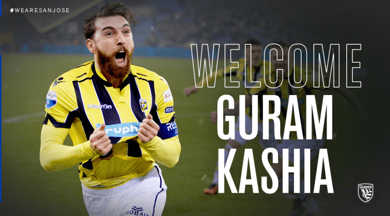 NEWS: Earthquakes Acquire Vitesse and Georgia National Team Captain Guram Kashia -