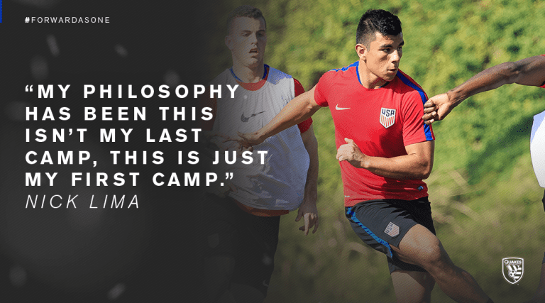 Q&A: Catching up with Nick Lima at USMNT January Camp -