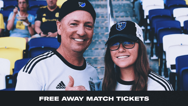 free away match tickets