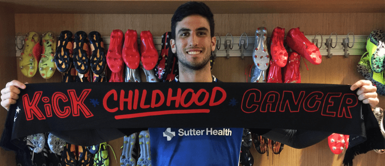 FEATURE: Custom Snapchat Filter & #KickChildhoodCancer Scarves Available at Saturday's Match vs. Sporting KC -