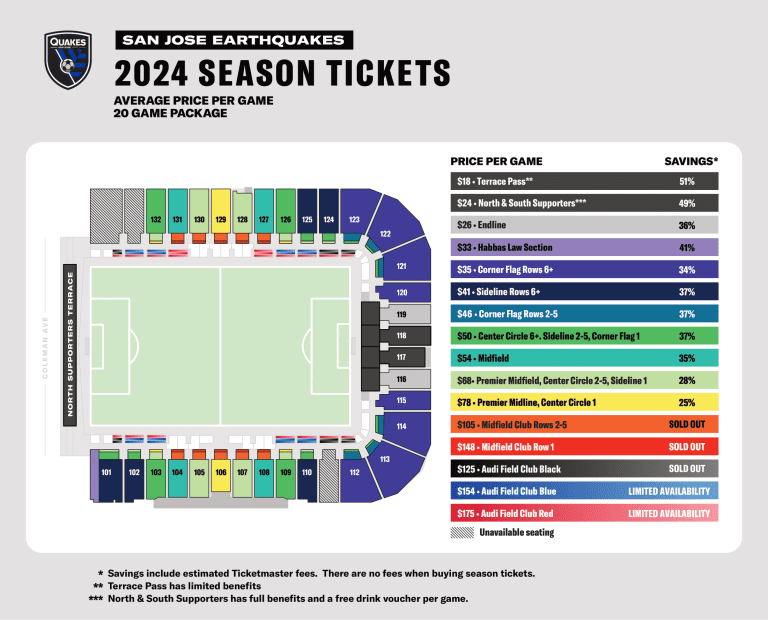 2024 Season Ticket Pricing by Game-1
