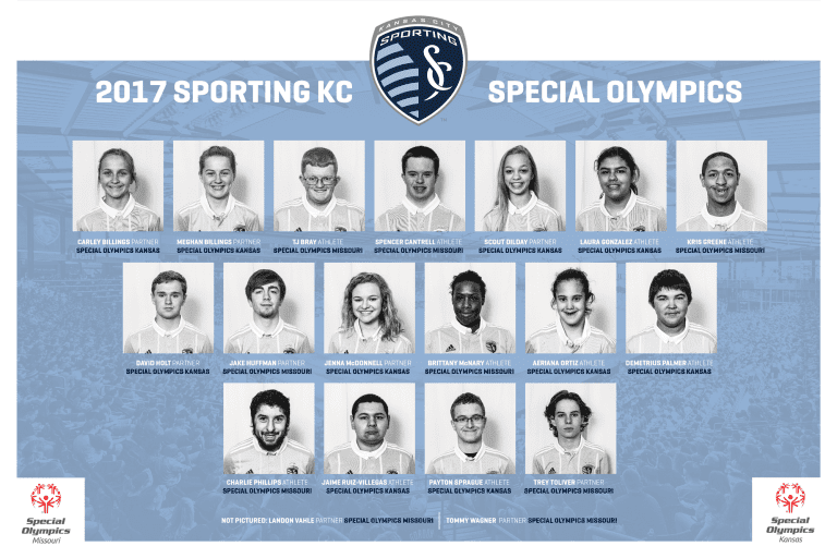 Sporting KC signs 19 players from Special Olympics Kansas and Special Olympics Missouri -