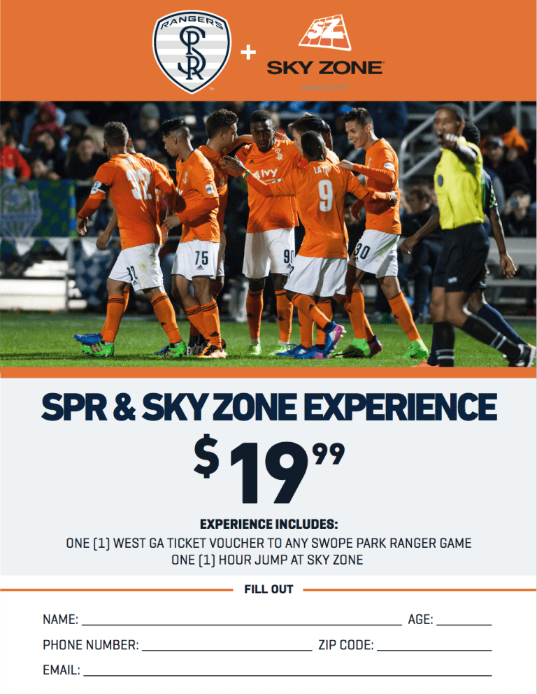 Swope Park Rangers and Sky Zone offer can't-miss experience to fans -