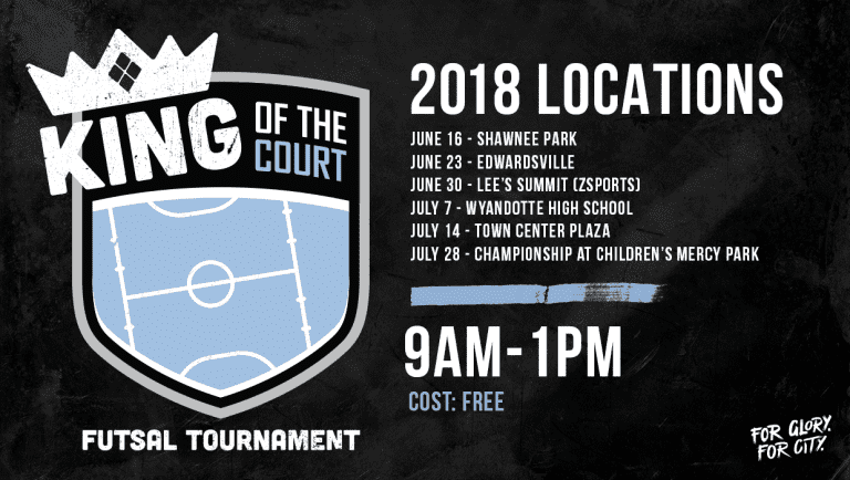 Sporting KC to host King of the Court futsal tournaments in June and July -