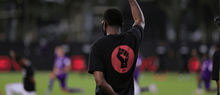 Black Players for Change make powerful statement in pregame demonstration - https://league-mp7static.mlsdigital.net/images/MLSisBack-1280x553px-oneplayer.png