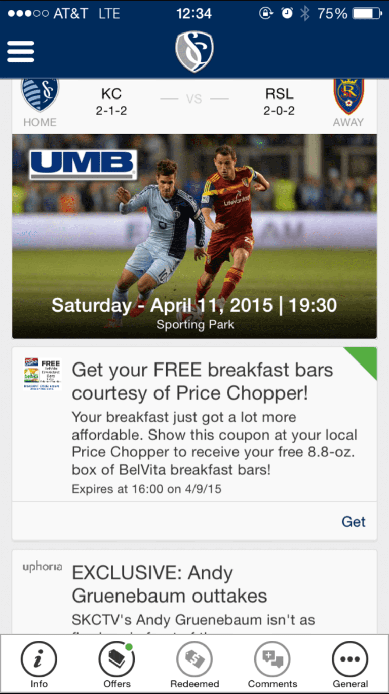 Sporting Club Uphoria offering free breakfast bars this weekend courtesy of Price Chopper -