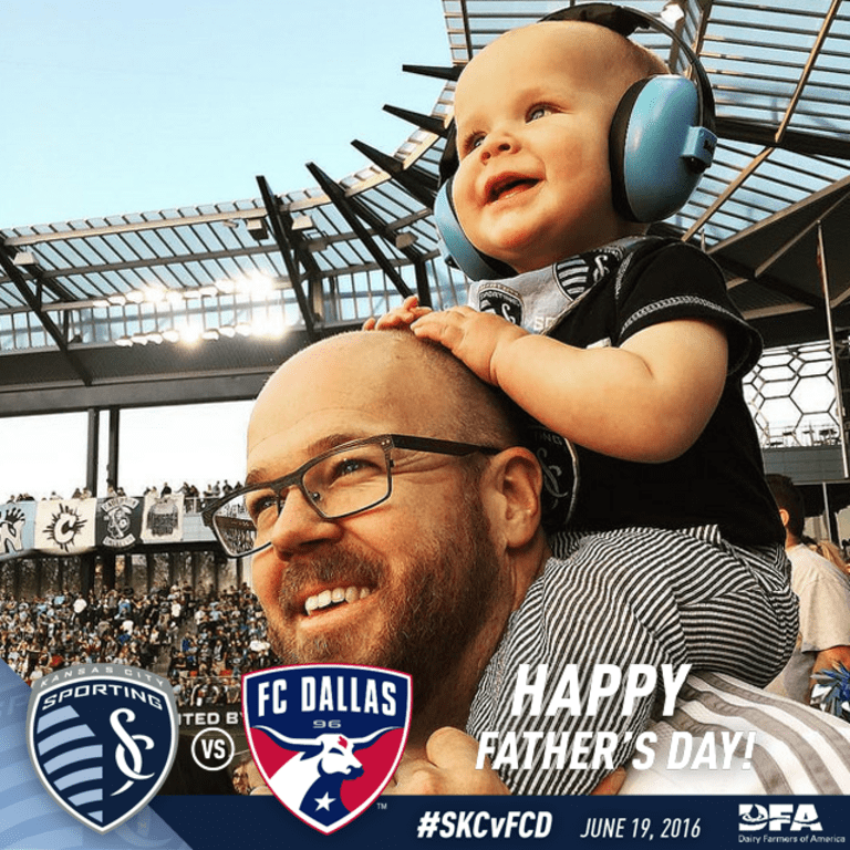 Father's Day photo contest set for Sunday on Sporting KC Uphoria -