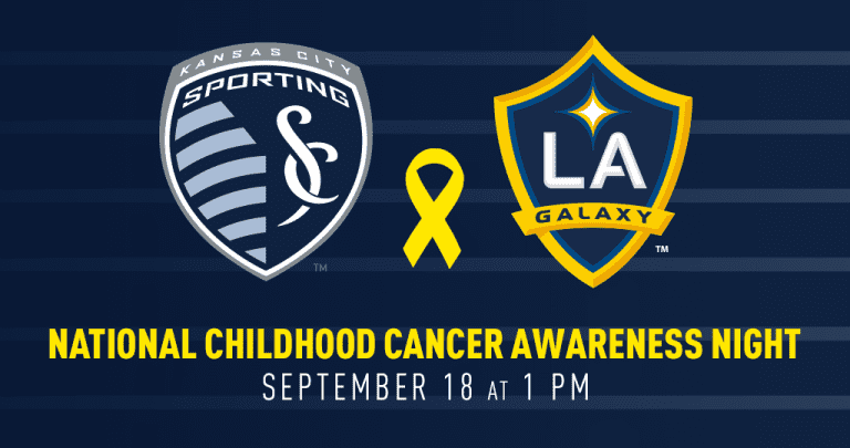 Join Sporting KC and MLS in the fight against childhood cancer -