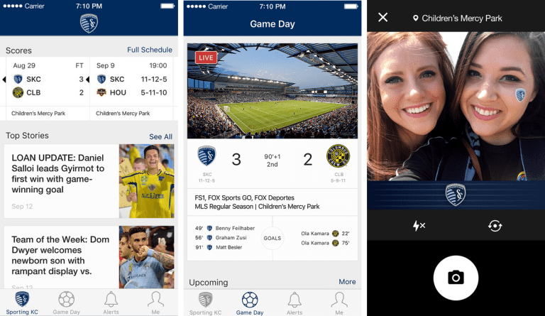 App Update: Sporting KC Uphoria streamlined for 2016 home stretch -