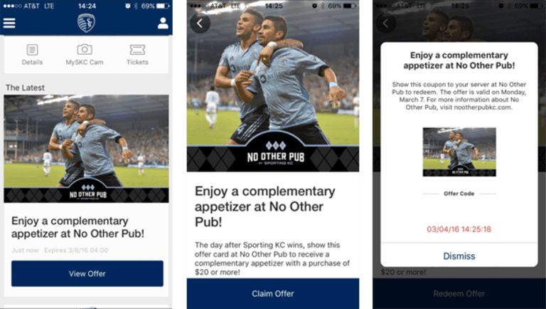 Download Sporting KC Uphoria to enjoy perks at No Other Pub -