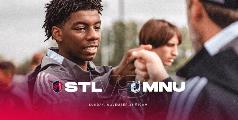 ST. LOUIS CITY SC U17s CLOSE OUT FALL MLS NEXT SEASON AT HOME AGAINST MINNESOTA UNITED
