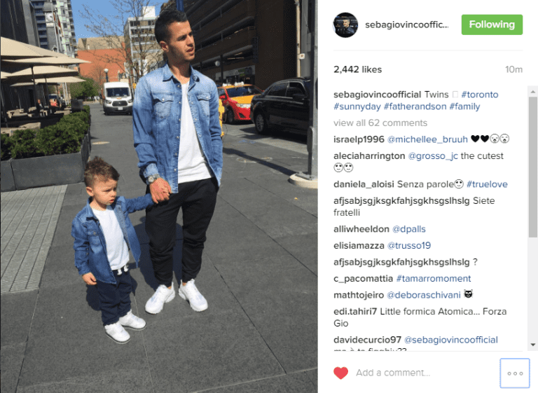 Seba and Son's Day Out! - Sebastian Giovinco and his son head out in Toronto for some sweet fun