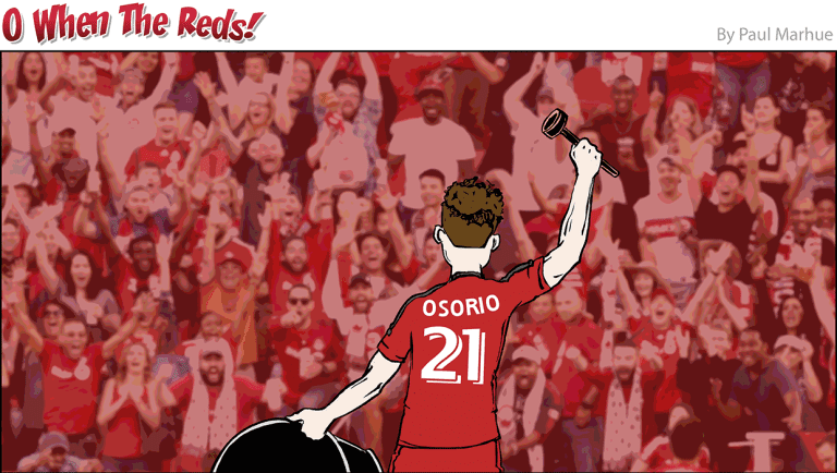 O When The Reds: Bang The Drum  -