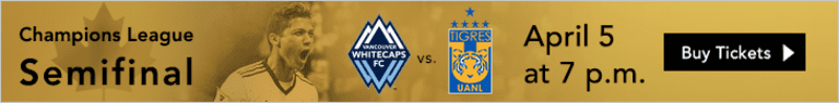 Preview: Underdog 'Caps look to upset Mexican champs tonight in Champions League semifinal at BC Place -