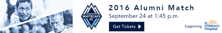 Whitecaps FC to host charity alumni match on September 24 -