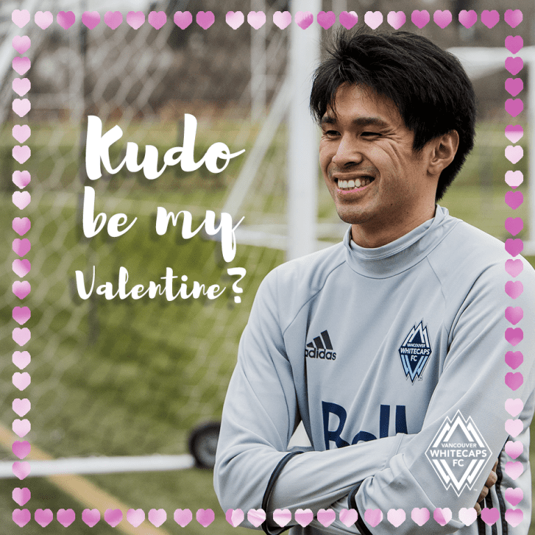 Happy Valentine's Day from Whitecaps FC! -