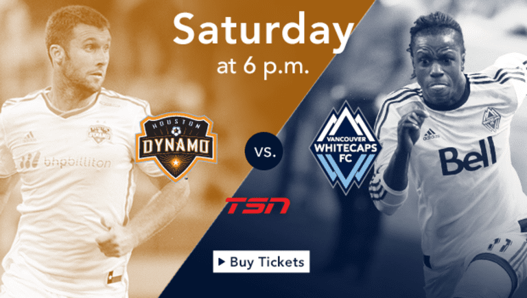 Preview: Voyageurs Cup-winning 'Caps return to MLS action Saturday vs. Houston -